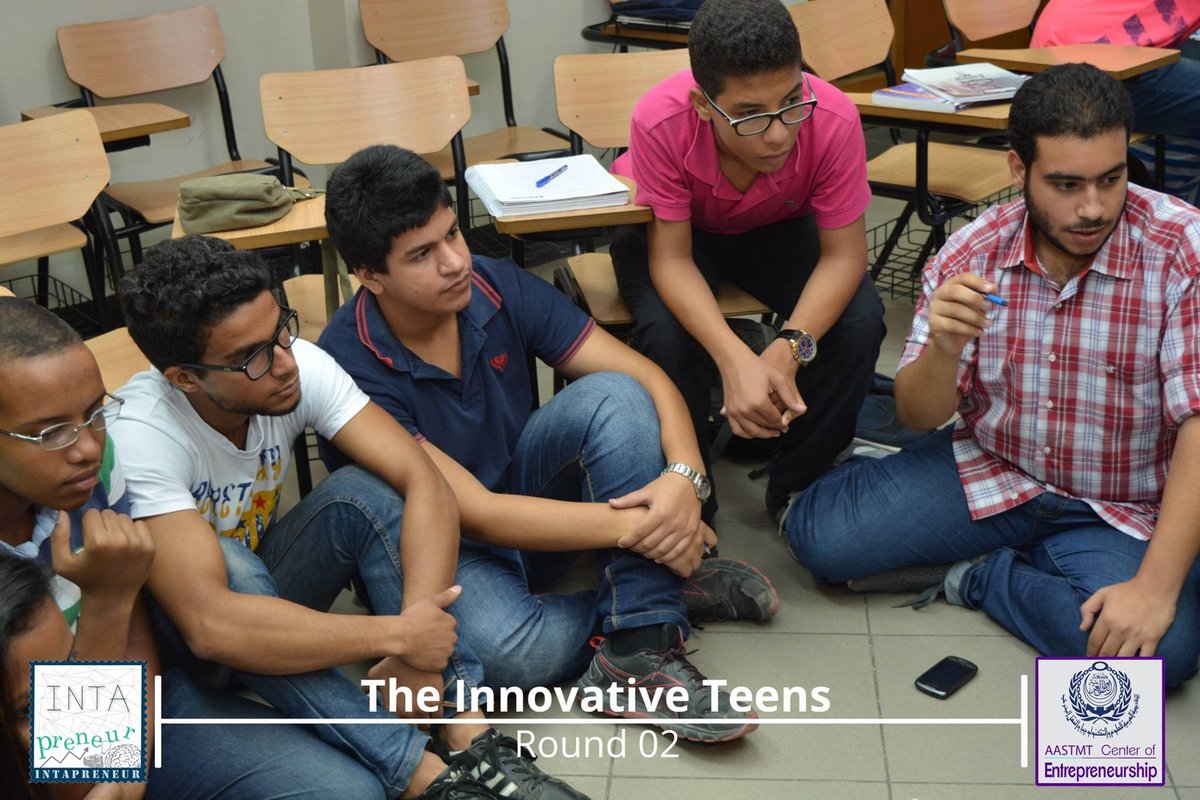 Students in a group discussion